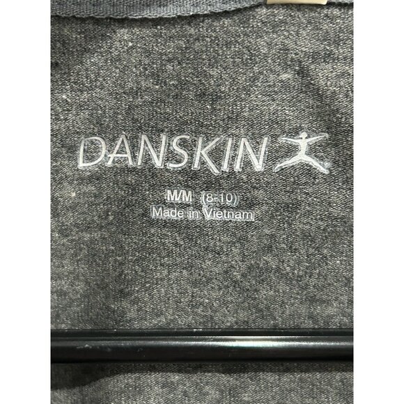 Danskin Gray Full Zip Athletic Jacket With Pockets Sz Medium - Picture 6 of 11